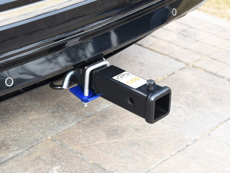 TOPTOW Hitch Extender, Fits for 2 inch Receiver, 8.5 inch Extension Length, Anti-Rattle Bolt, with Hitch Pin Kit and Anti Rattle Stabilizer - Image 3